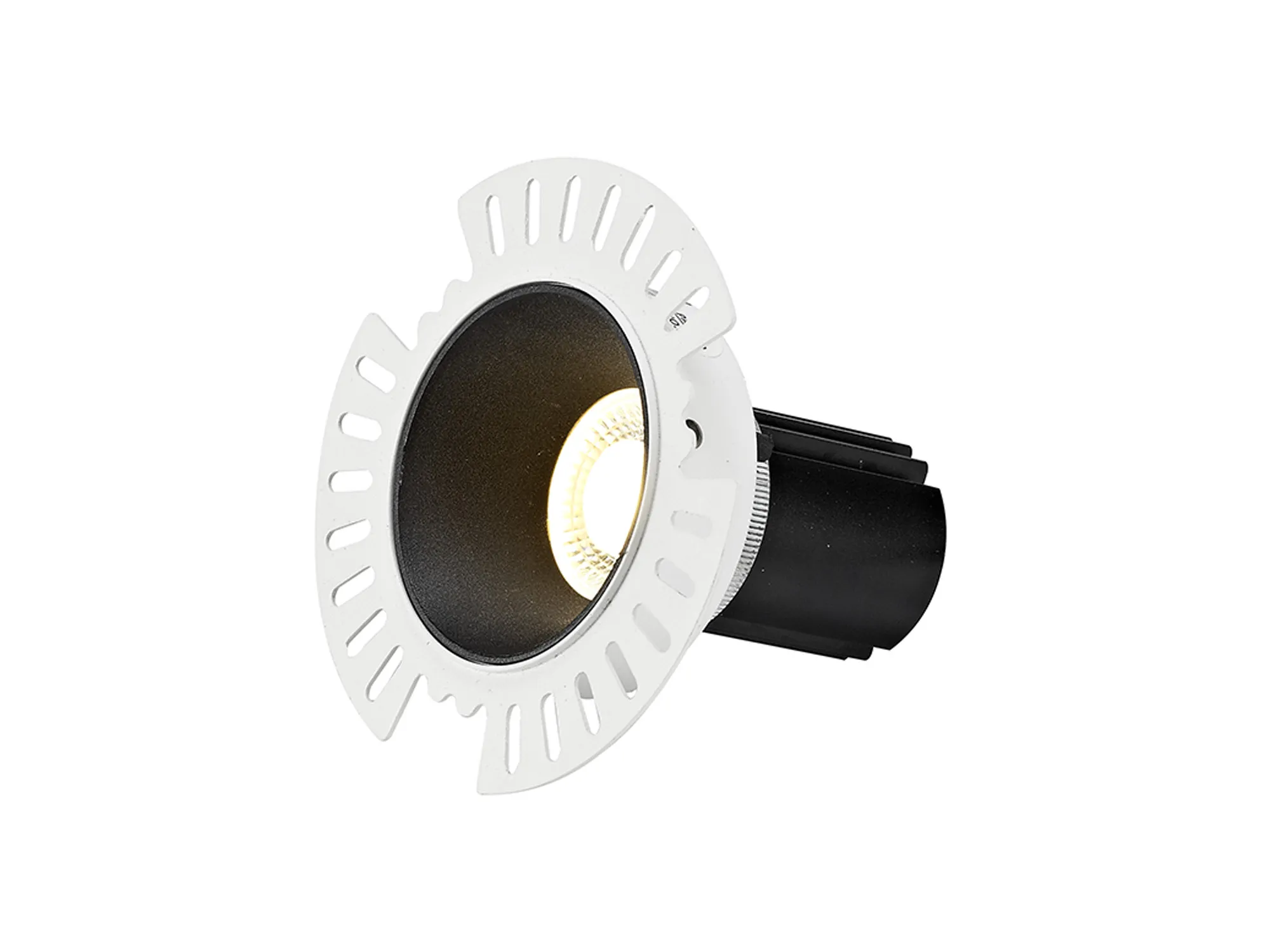 DM201829  Basy 12 Tridonic powered 12W 2700K 1200lm 12° CRI>90 LED Engine Black Fixed Recessed Spotlight, IP20